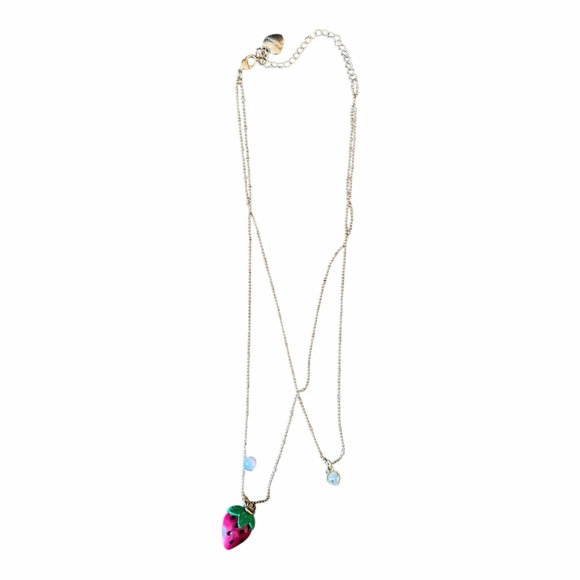 Betsey Johnson Jewelry - Betsey Johnson Strawberry Necklace